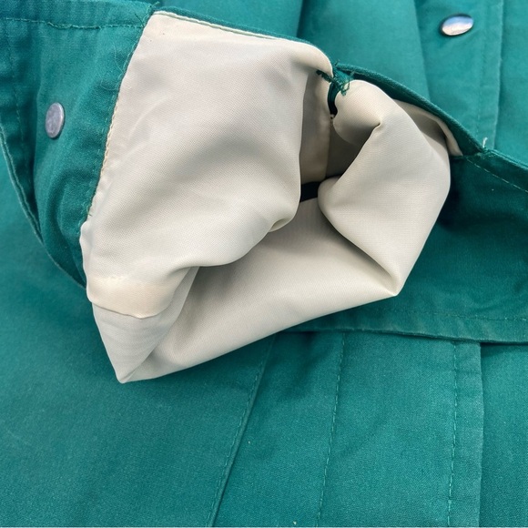 VTG Maine Guide Ladies Choice by Congress Raincoat Utility Jacket USA Made Sz 14 - Picture 12 of 15